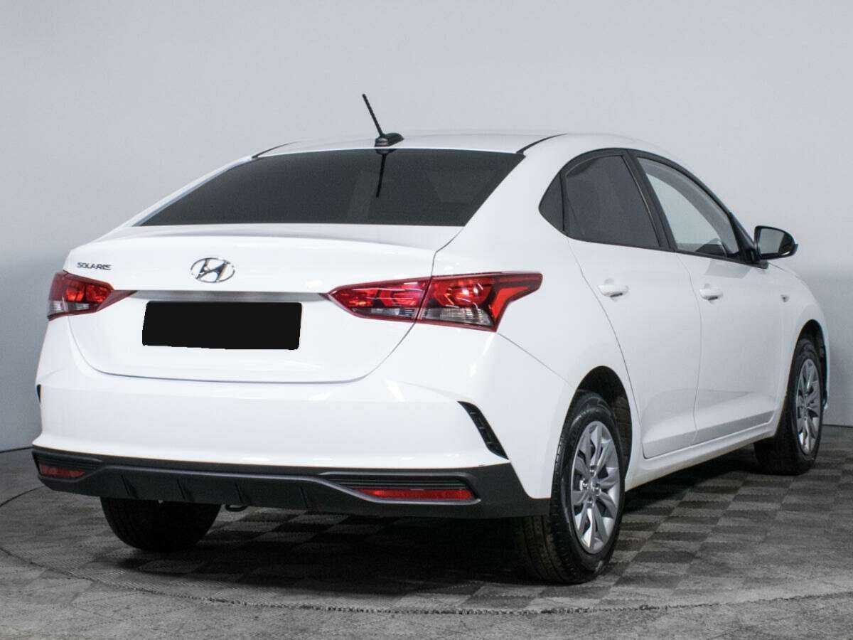 Б/У Хендай Солярис 2021 года. Фото: #4
