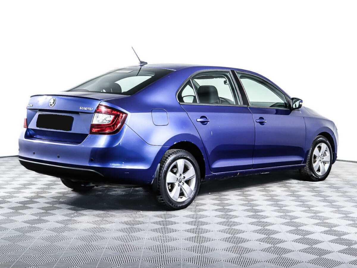 Б/У Шкода Рапид 2017 года. Фото: #4