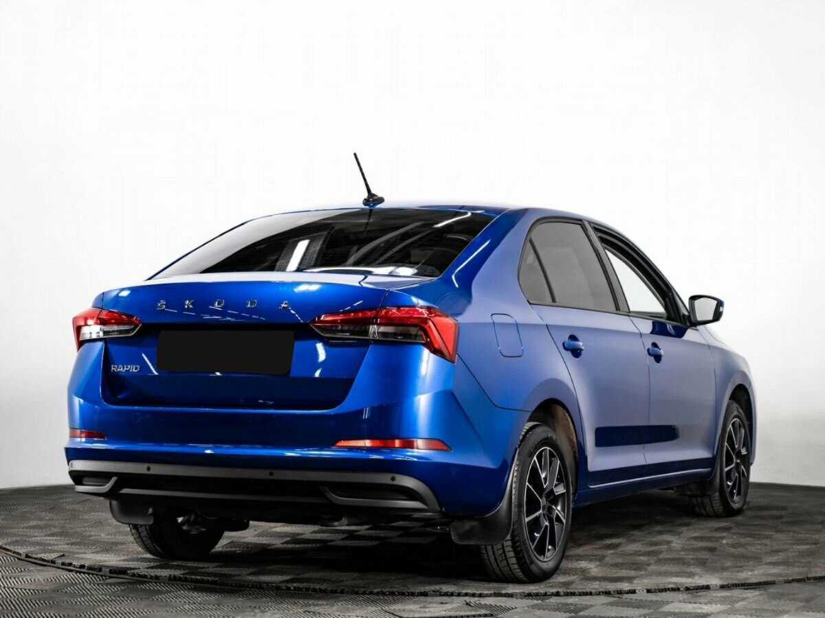 Б/У Шкода Рапид 2021 года. Фото: #3