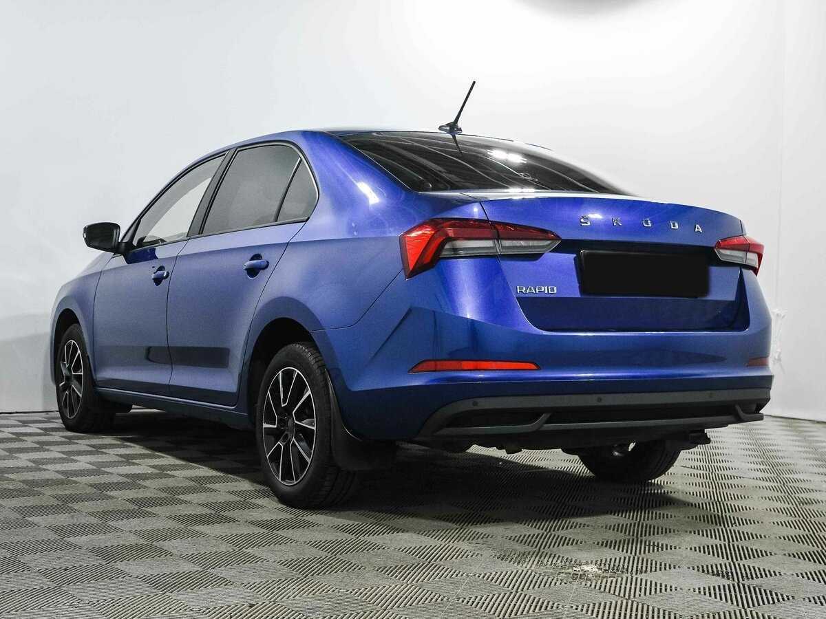 Б/У Шкода Рапид 2021 года. Фото: #5