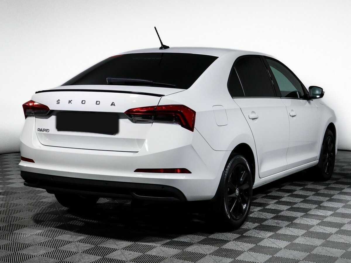 Б/У Шкода Рапид 2022 года. Фото: #4